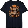 Retro Happy Halloween T Shirt Vintage Pumpkin Vintage Washed Streetwear Unisex Comfortable Soft Homme Stylish Casual Versatile