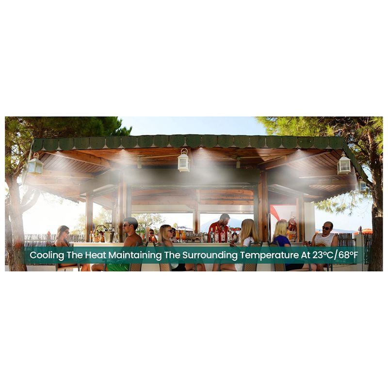 M-Modern-Tap Water Garden Set Low Pressure Mist System Villa Courtyard Cooling