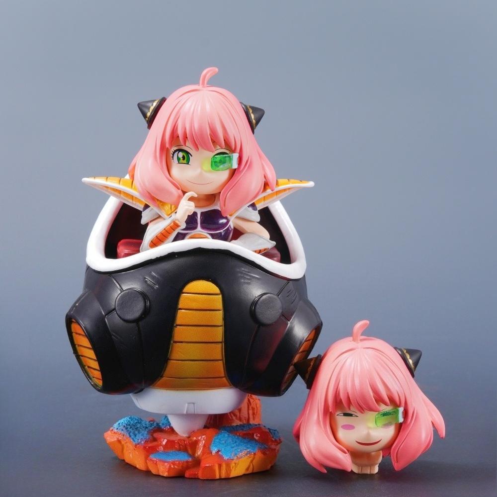 

15,5 см/6,1 дюйма Аниме Фигурка Dragon Ball Аня Форджер Косплей Фриза Фигурки Действия ПВХ Статуя Коллекция Модель Игрушки Подарки Круглая Сенсорная Сжимаемая