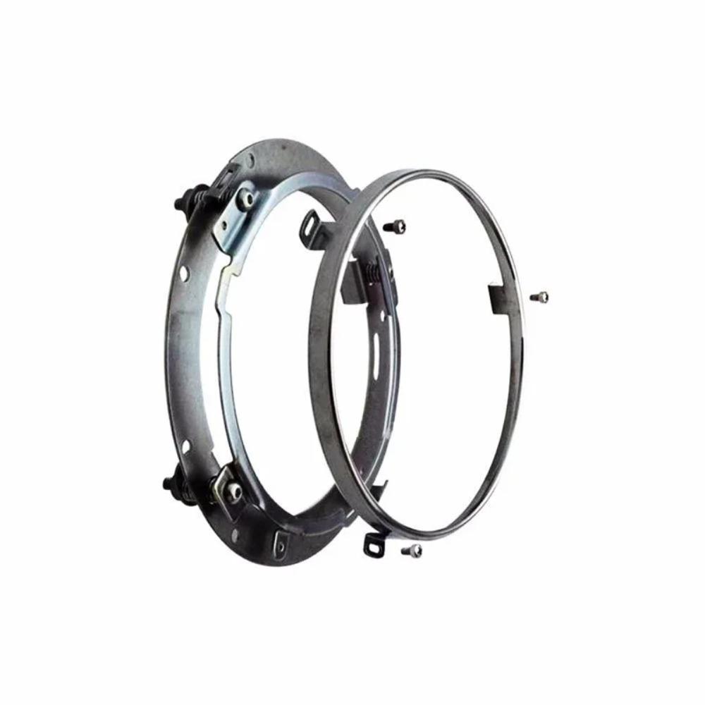 7 Inch LED Round Headlight Trim Ring Mounting Bracket for Harley Road King Motorcycle Headlight Mount Chrome