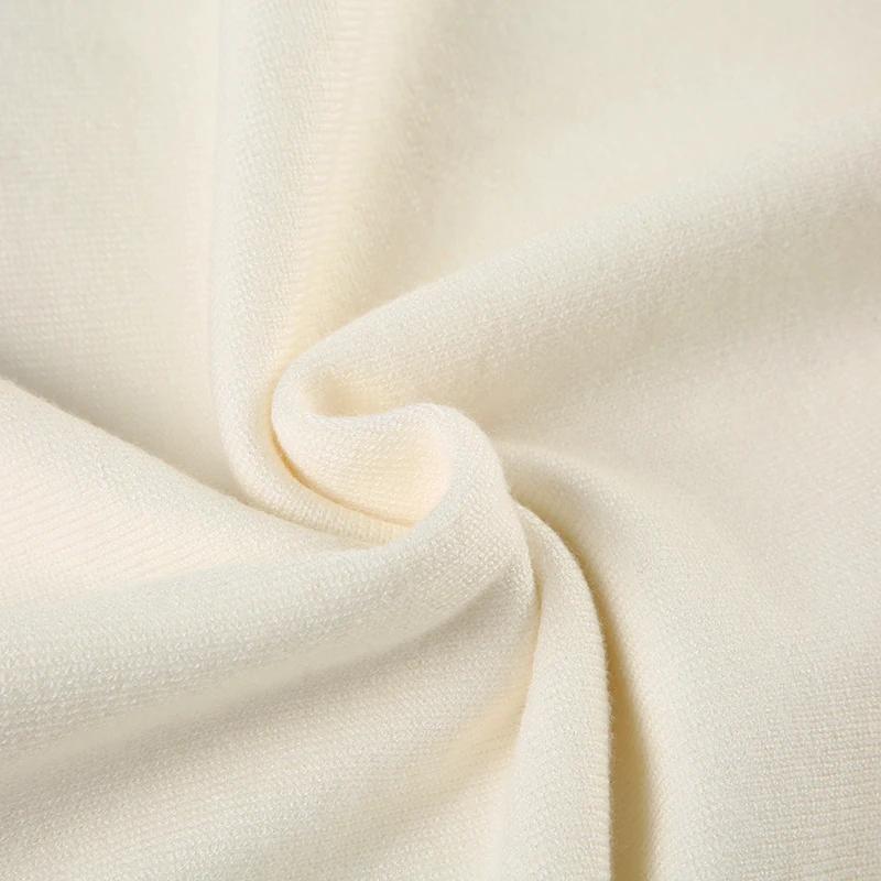 Francouzský Elegantní Jednobarevný Svetr Bez Ramínek Volný Šikmý Výstřih Dlouhý Rukáv Pletené Pulovry Dámské Podzim Zima Móda Ležérní Dámský