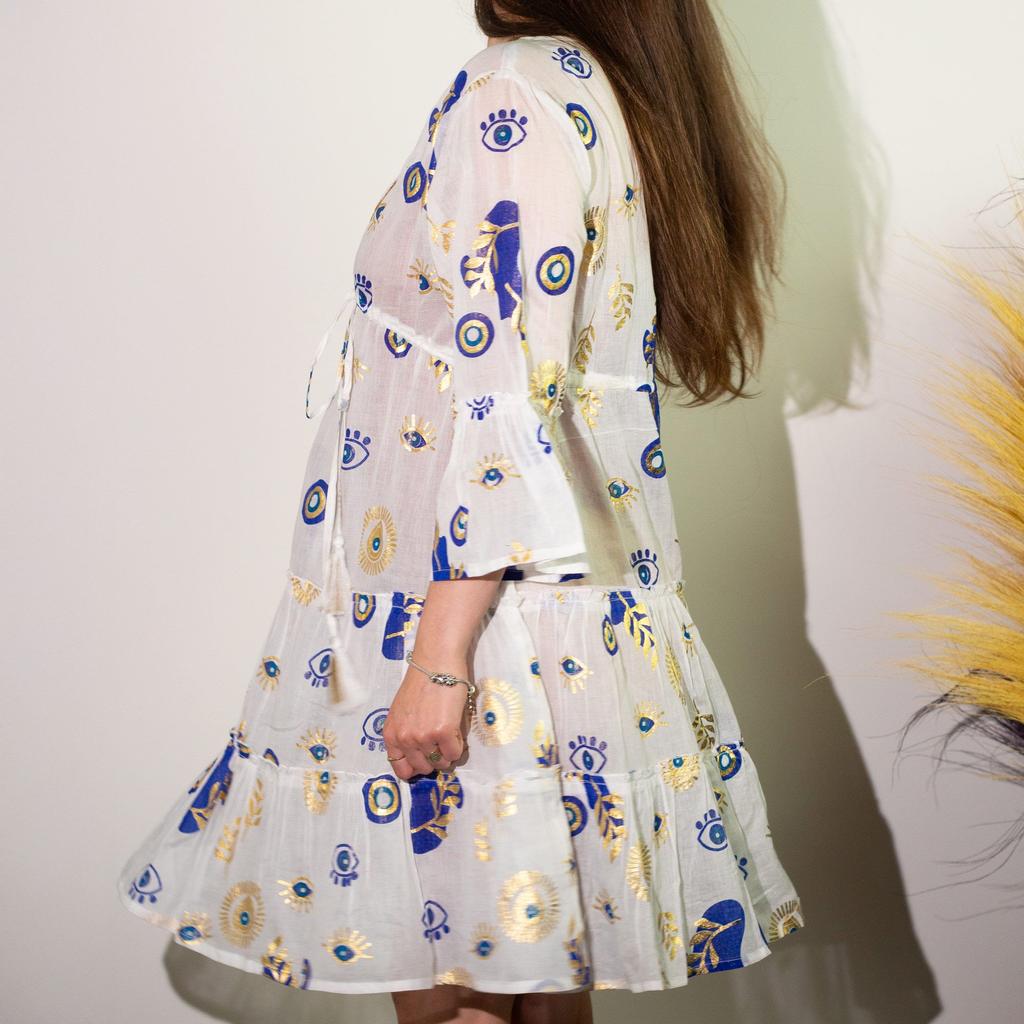 Evil Eye Dress – Nomad Sari