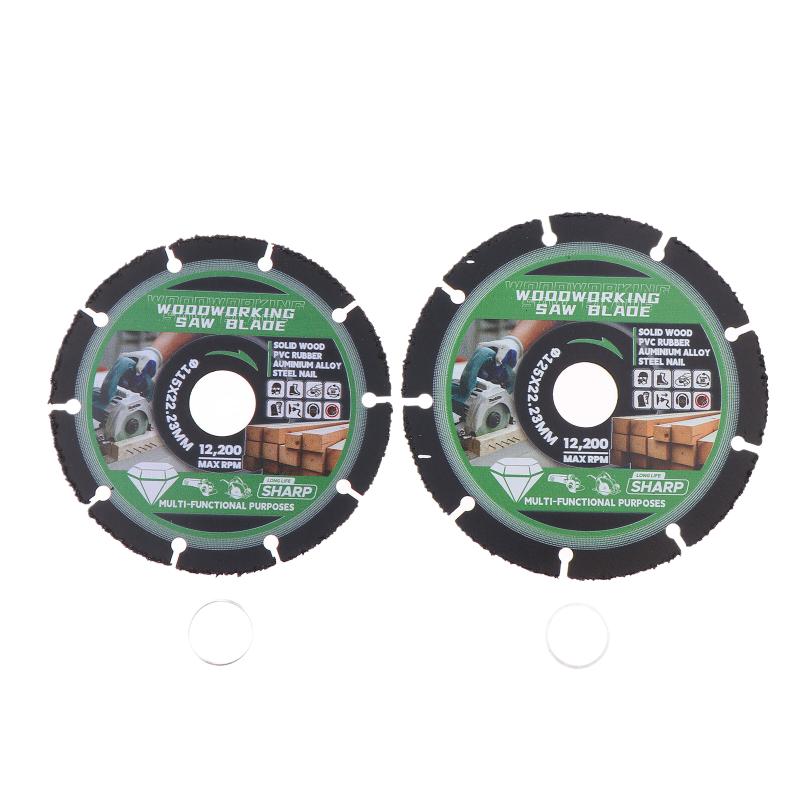 115 mm/125 mm Sagblad Multiverktøy Trekutter Vinkelsliper For Tre Karbid Sagblader
