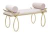 Bench Ribbon Pink 112.5X49X53 Cm