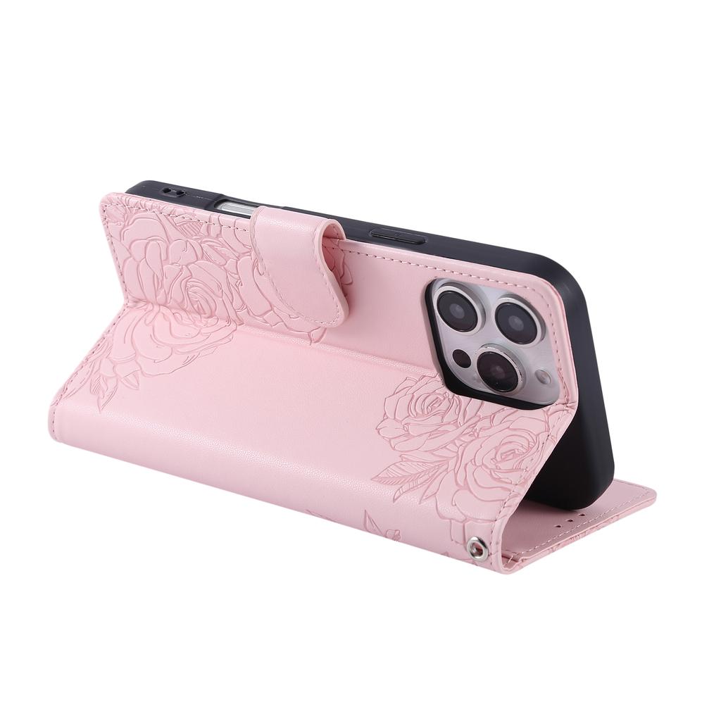 Luxuriöse Rosenblumen-Brieftasche für Redmi Note11S 12 13 14 Redmi 14CXiaomi POCO C65 C75 POCO X5 PRO iPhone 13 iPhone13pro 14 plus 15pro max 16 16E