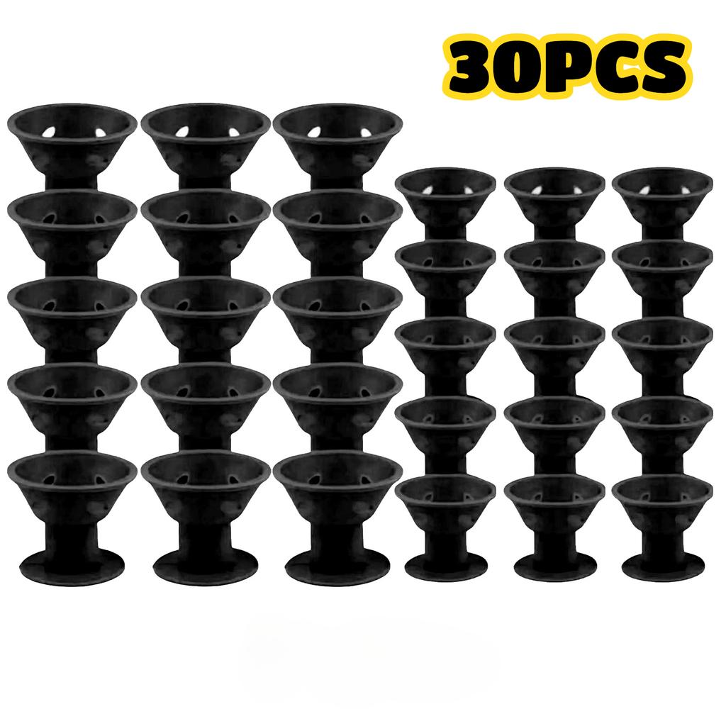 10-30 Stück Weiche Magische Haarwickler Pilz Hitzefreie Haarwickler Fauler Lockenstab für Alle Haartypen Wellenformer DIY Styling-Werkzeuge