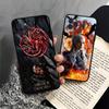 Film G-Game Of T-Thrones Phone Case Black Soft Phone Case For IPhone 16 15 14 13 11 12 17 Pro Max Mini Plus