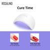 ROSALIND Max 36W lampa LED suszarka do paznokci 18 diod LED UV lampa lodowa do suszenia żel polski zegar automatyczny czujnik narzędzia do manicure