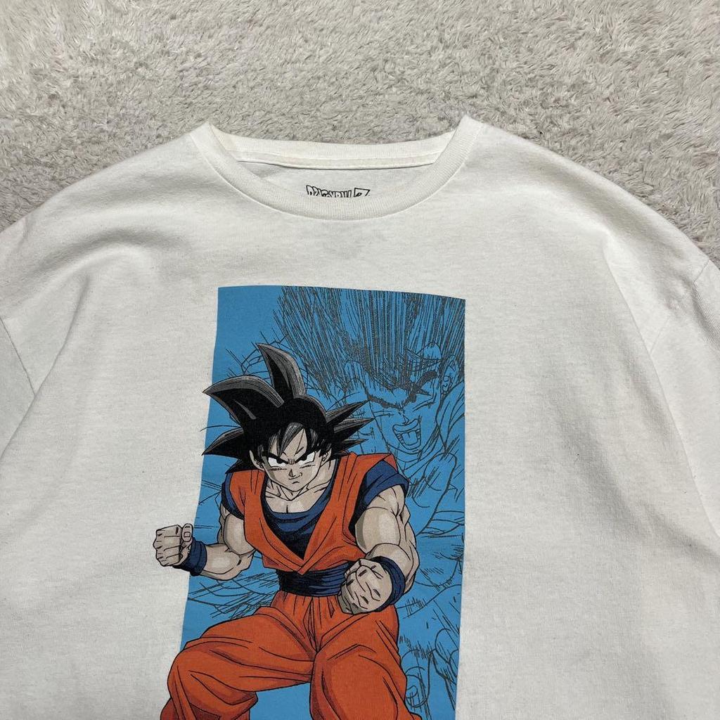 [USED] 00s DORAGONBALL Z L/S Son Goku Sleeve Print Men's L