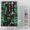 Shower Curtain Waterproof Polyester Fabric Paint Colorful Bath Curtains Detective Conan Home Bathroom Decor Curtain With Hook