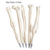 5Pcs Creative Bone Shape 0.7mm Nib Ball Pen Student Writing Office Stationery