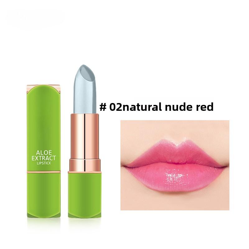 Aloe Vera Moisturizing Warm Color Changing Jelly Lipstick, Moisturizing Lip Gloss Lip Care Lip Care Lip Balm