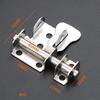 1 Set Door Latch Solid Sliding Bolts Hasp Home Hardware Gate Safety Toilet Door Lock Home Accessories