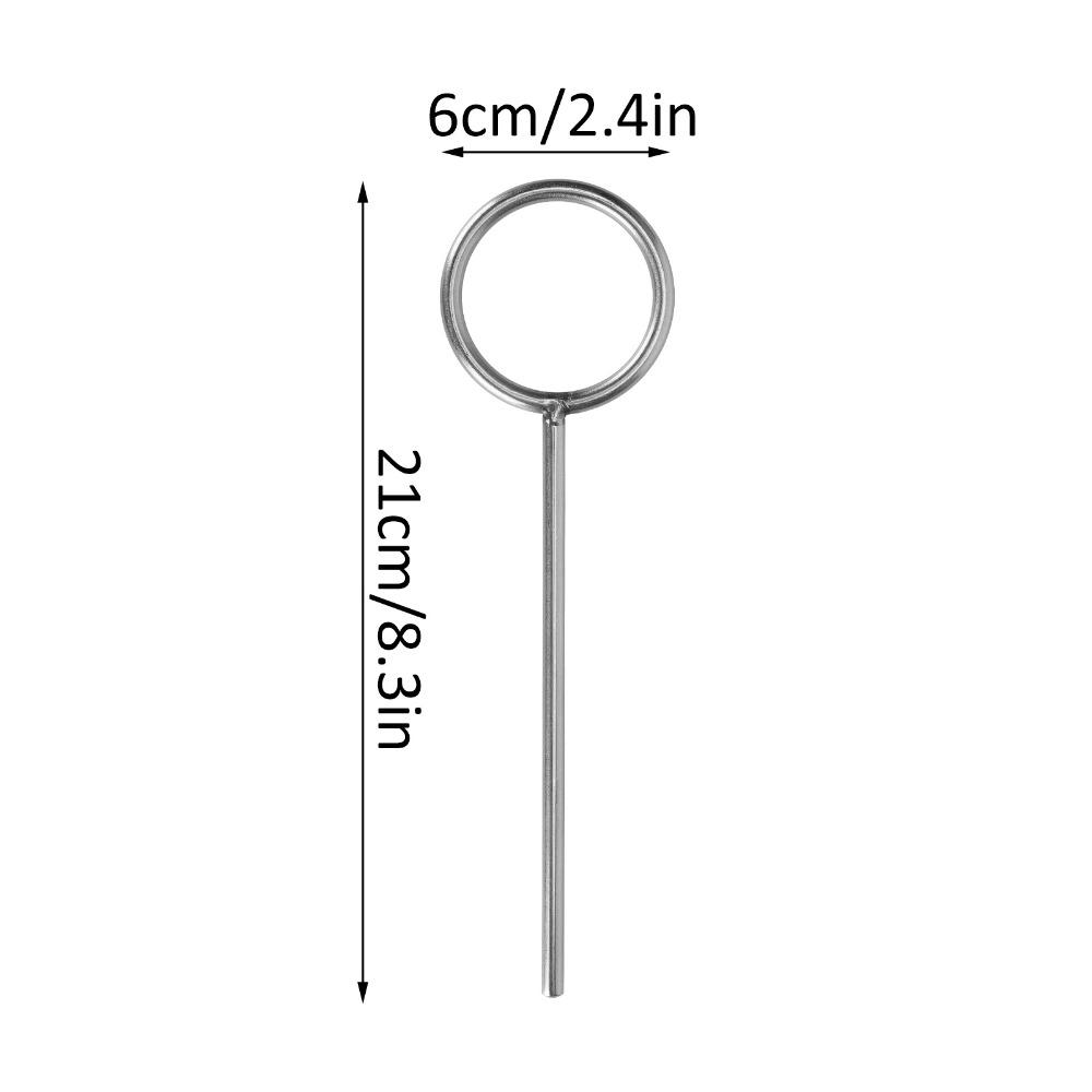 60/80/100/120mm 60/80/100/120mm Stainless Steel Support Ring Closed Support Ring Glass Flask Holder