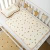 Waterproof Gauze Baby Cotton Crepe Mattress Protector 50x70cm Breathable Newborn Incontinence Care Pad