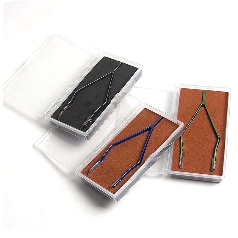 Xiaomi 7825 V Shaped Metal Watch Spring Bar Remover Tweezer Clips High Hardness Precision Watch Repair Tool Accessory For Watchmaker