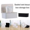 Accessoires Porte-poussière Rangement de serviettes Boîte à papier lingettes pour bébé Boîte à mouchoirs humides Tissu pour la maison