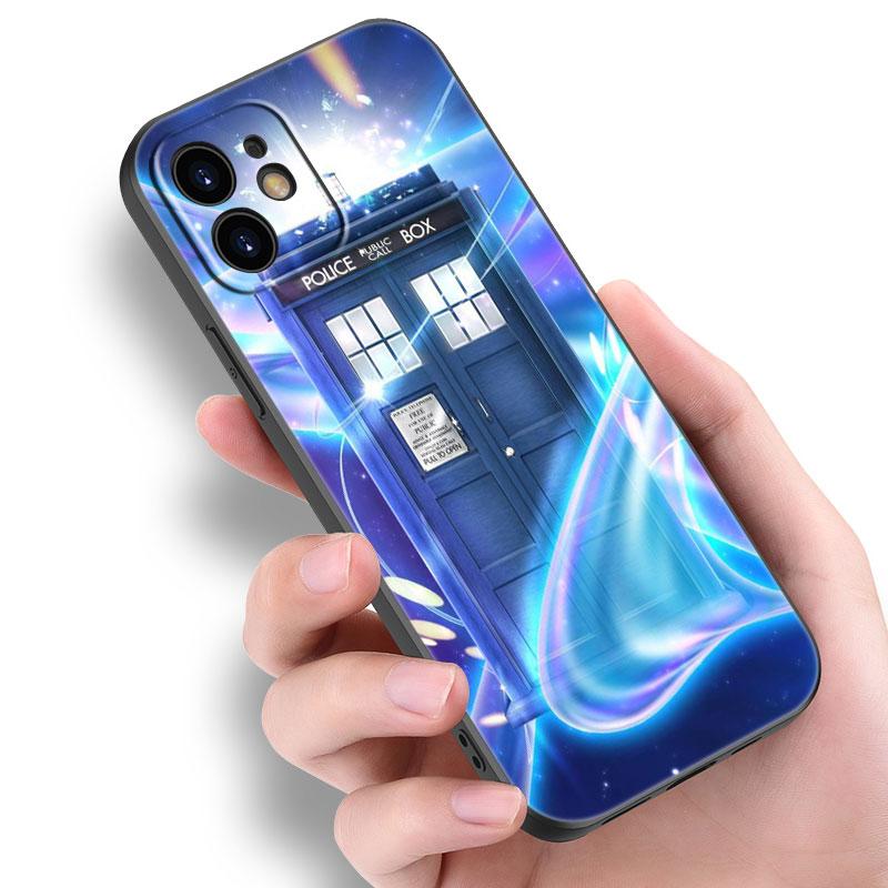 

Чехол Tardis Box «Доктор Кто Ван Гог» для Apple iPhone 14 13 12 Mini 11 Pro Max 7 8 XR X XS 7 8 Plus SE 2020 2022, мягкий чехол iPhone SE 2022