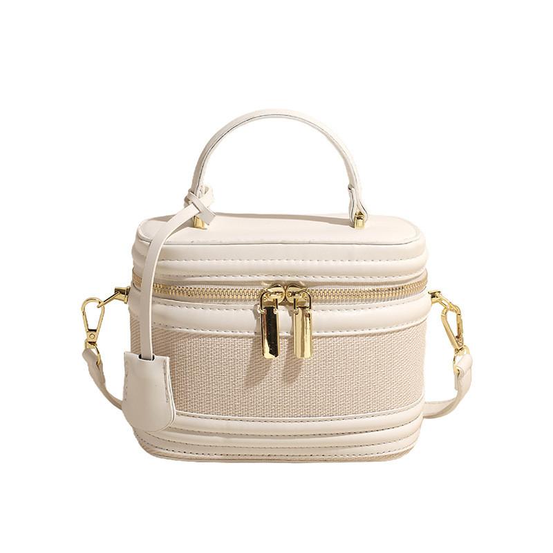 Ielgy Handbag Fashionable Texture Western Style All-Match Shoulder Messenger Bag