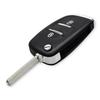 Modified Flip Car Key Shell Remote Key Case For Citroen C2 C3 C4 C5 C6 Xsara Pica For Peugeot 306 407 807 Ce0523