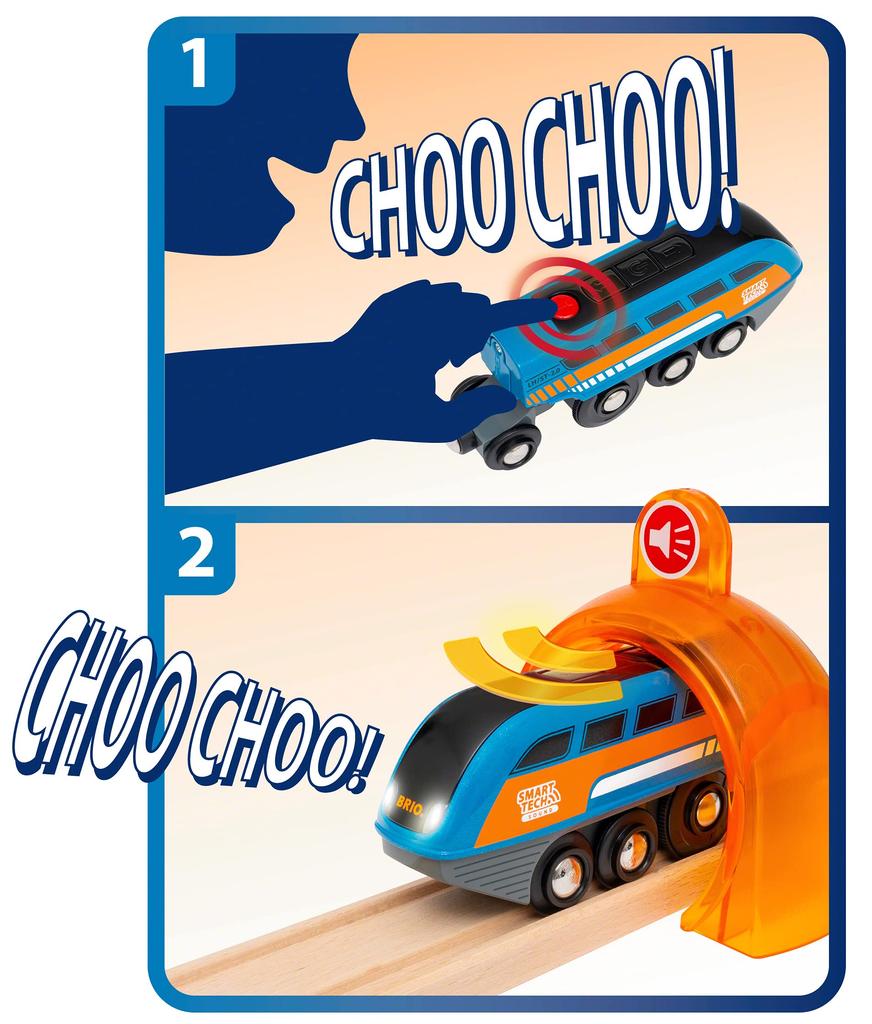 BRIO WORLD Smart Tech Sound Action Tunnel DX Set 33977
