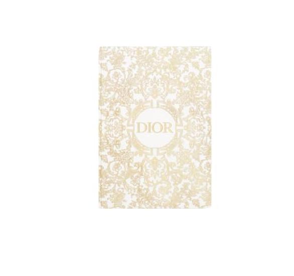 

Dior Original Notebook Cotton Pouch Novelty 2023 Holiday Christmas Gift Drawstring Bag &
