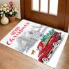 Christmas Truck Living Room Nonslip Area Rug Soft Carpet For Bedroom Game Playroom Sofa Office Home Decor Doormat Christmas Gift C9301413