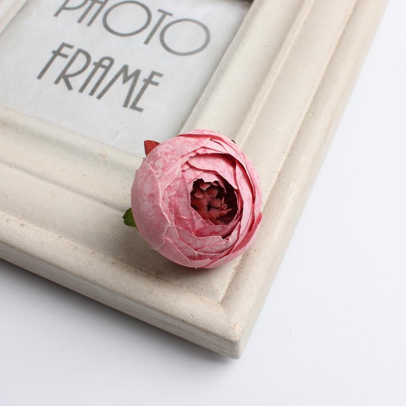 Europäisches High-End-Retro-Seiden-Rosenknospenkranzmaterial für DIY-Kopfschmuck