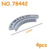 High-tech Building Blocks 3743 87761 6630 64781 24121 18940 18942 6574 78442 DIY Bricks Technical Gear Rack MOC Parts