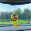 1Pcs Living Room Desktop Cute Doll  Honey Bee Crayon Shin Chan Decoration Anime Cute Car Pendant Creative Gift