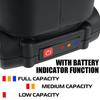 AC 110-220V Cordless High Pressure Car Washer 88VF Rechargeable Car Wash Guns Electric Water Guns Foam Machine for 18V Battery 1500W