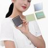 100pcs Bamboo Blotting Papers With Mirror&Makeup Puff Refreshing Portables Oil Control Tool Kit Facial Oil Absorbing Sheets Care