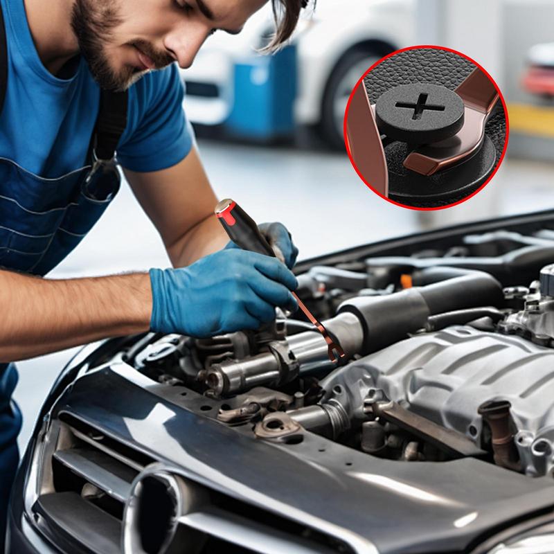 Trim Panel Removal Tool Auto Clip Removal Tool Anti Slip Push Pin Plier For Truck Central Control Vehicle Door Panel Remover