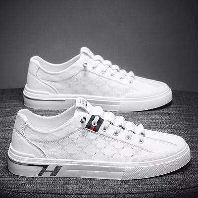 Autumn New Men's Board Shoes Breathable Little White Shoes Trendy Comfortable Flat-soled Sports Shoes Casual Board Shoes