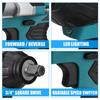 588VF 3/4 Inches 2100N.M Car Truck Repair Impact Driver Tool For 18V Battery High Torque Brushless Electric Impact Wrench