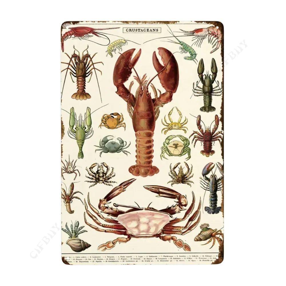 

Fishing-Vintage tin plate with the logo of a cafe-bar-nightclub 20*30cm