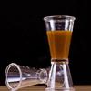 New Cocktail Shaker PP Measure Cup 20/40cc 10/20cc Double Shot Stackable Large Capacity Jigger Short Measuring Jugs
