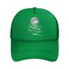 Minimalist Moon Phase Print Hat Durable Textile Material EasyClean  Machine Washable Everyday   Mesh Baseball Cap