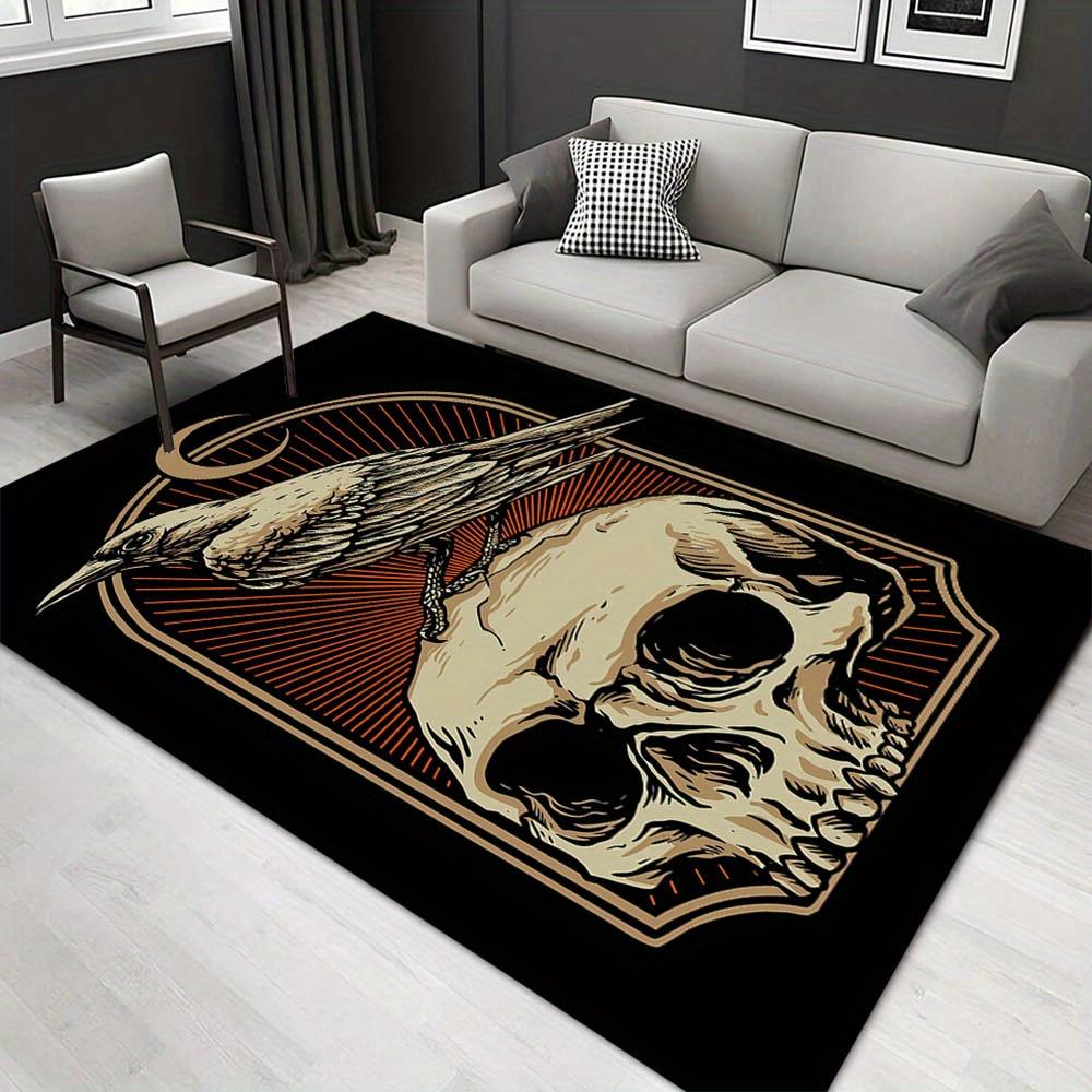 

1pc 1710097268Pattern Carpet, Area Rug For Living Room Bedroom Room Bed Chair Laundry Entryway Corridor Yard Non-slip Outdoor Camping Rug Fl 60cm by 90cm