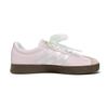 Adidas VL COURT 2.0 Slip Resistant, Abrasion Resistant, Breathable Low top Skateboard Shoes Unisex Pink JQ2470(Team700-)