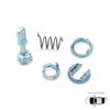 V1EDP52 Front Left or Right Door Lock Barrel 45 mm Repair Kit for VW Golf MK4 IV 1J1 1J5 1997-2005 Hatchback Variant 1U0837167