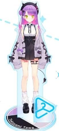 

Hololive Acrylic Stand Towa Tokoyami Casual Outfit Ver. Closet Official Merchandise