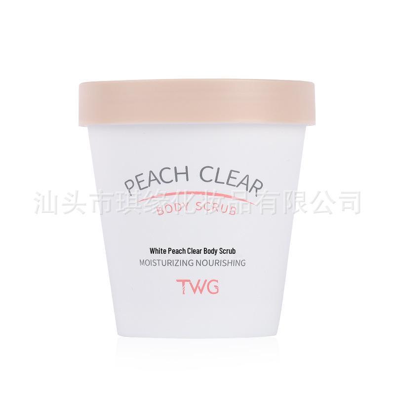

TWG Peach Ice Cream Softening Body Scrub 200g