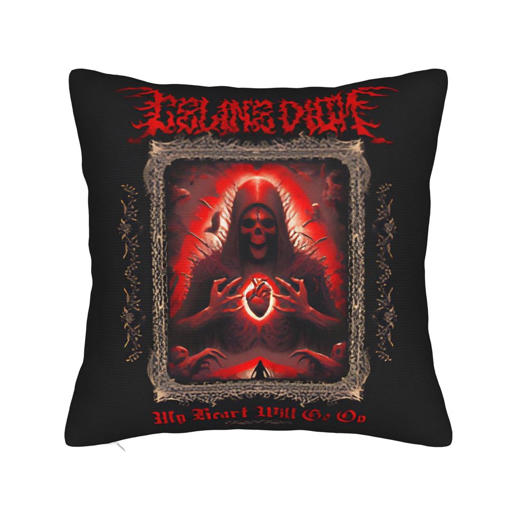 C-Celineds Dion Metal Pillow Case Comfy Pillow Cover Funny Pillowcases For Couch Sofa Bedroom