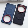 For Huawei Mate 80 Pro Max RS Case Shockproof Matte Magnetic Soft Hybrid TPU+Nylon+Metal Back Anti-Fingerprint Cover