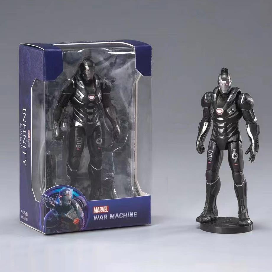 4 Inches  ZD Action Figure Toy Iron Man Scarlet Spider Miles Morales Spider-Man Venom Gwen Anime Movable Doll Model Gift