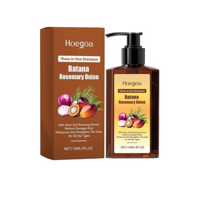 3-in-1 Pflegeshampoo: Reinigt und pflegt die Kopfhaut, spendet Feuchtigkeit und macht das Haar geschmeidig. 118 ml