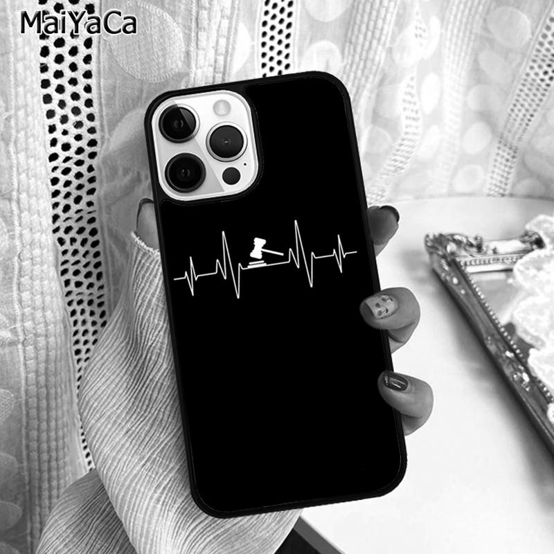 

Law Student Lawyer Judge Phone Case Cover For iPhone 17 Air 16 16e 15 plus 11 12 13 14 pro max shell coque iPhone 11pro max