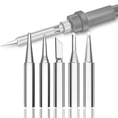 1Pack Solder Soldering Iron Tips Standard Size Accessories Electrical 900M-T-SK,900M-T-0.8D,  , 900M-T-1C, 900M-T-I