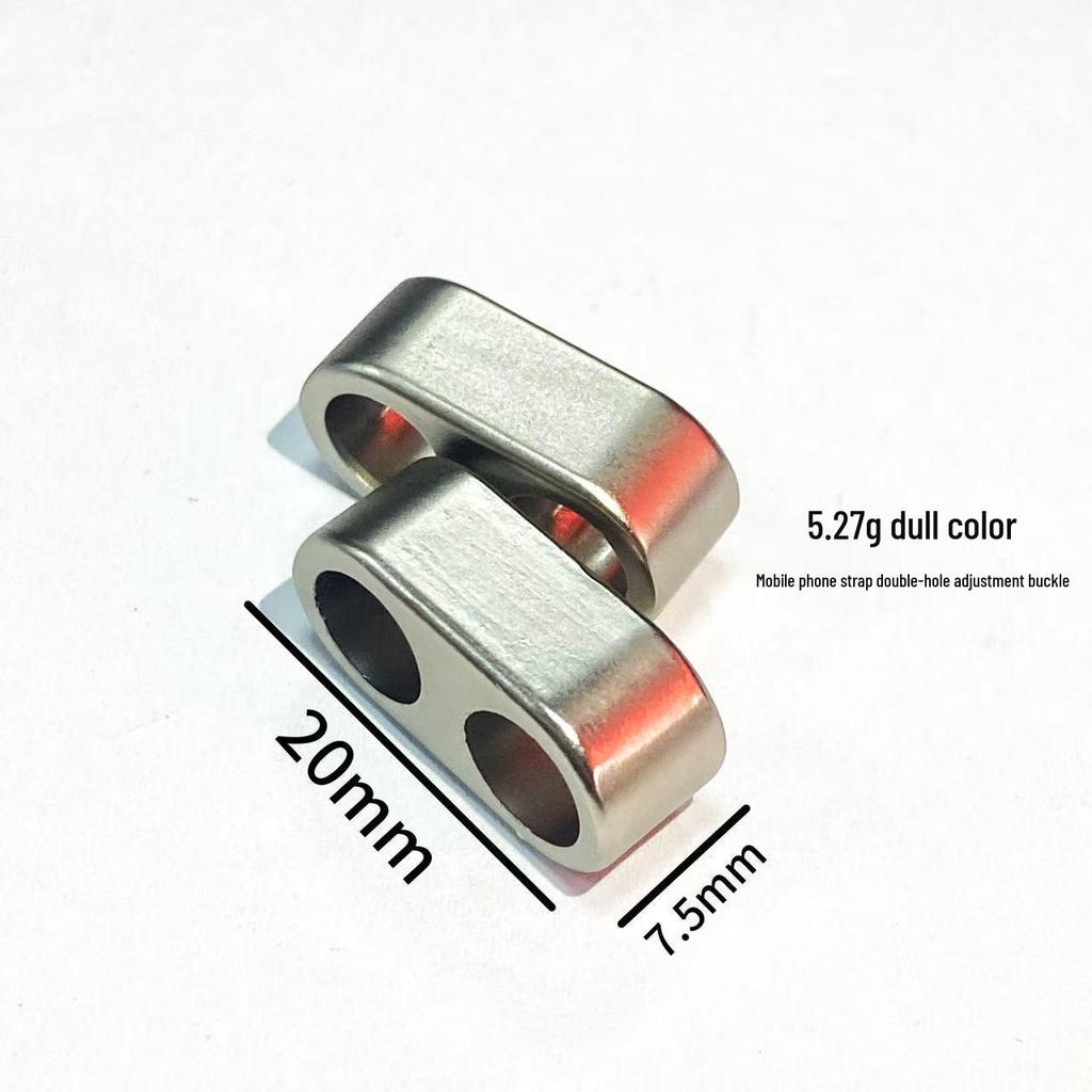 Gold Dog Buckle Zinc Alloy Phone Lanyard - Versatile DIY Hanging Chain Accessory